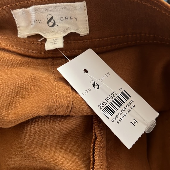 🌺Final Price🌺Lou & Grey High Waist Brush Cotton Blend Pants - Picture 8 of 8